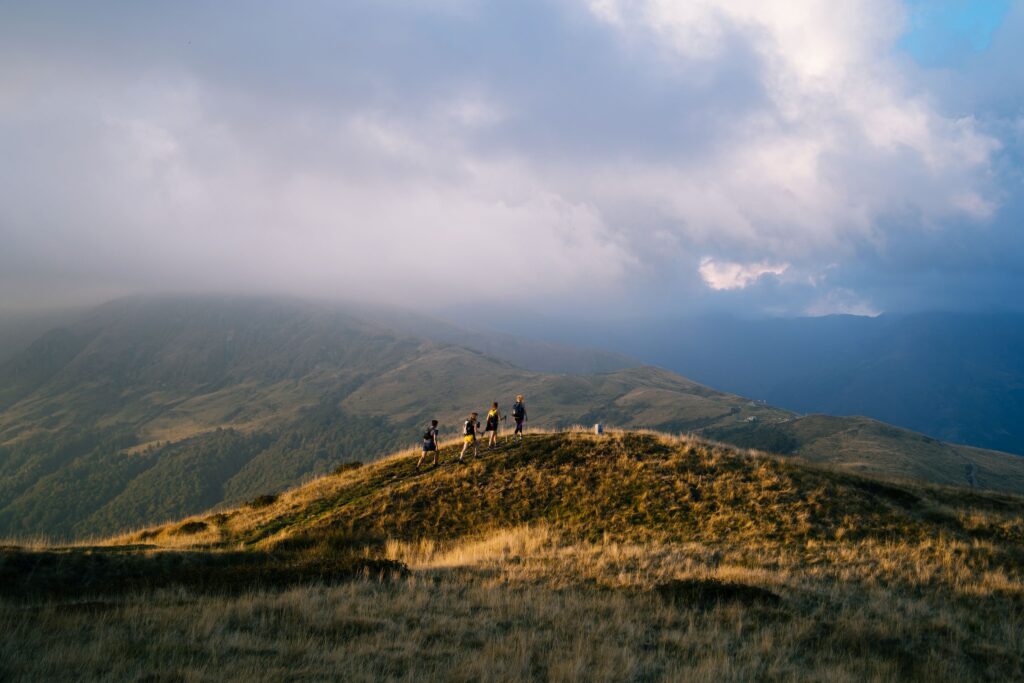 People Hiking